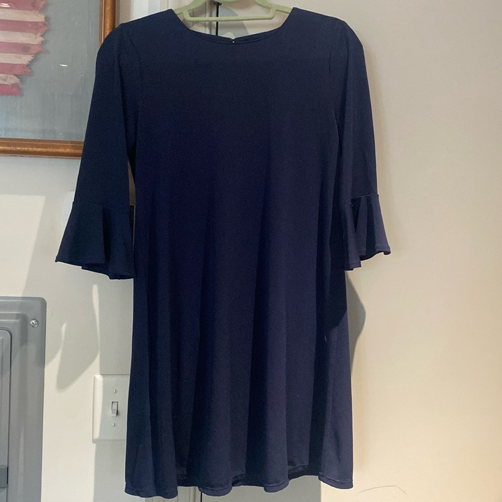 BCBG - trumpet sleeve mini dress